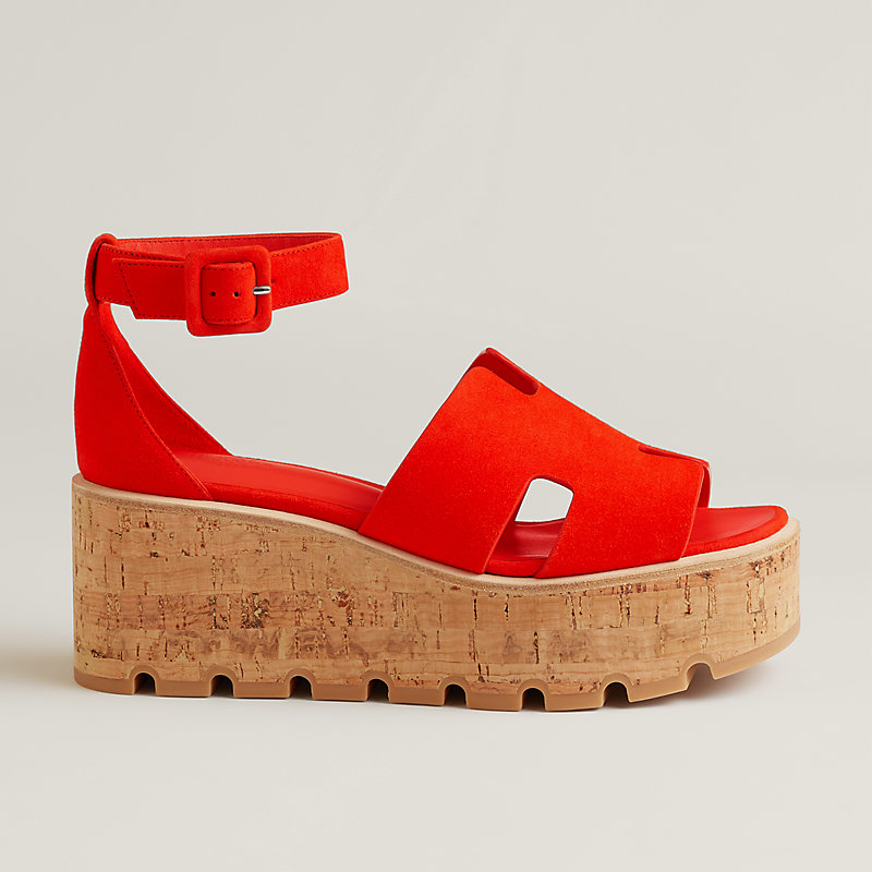 サンダル 《リュス》 30 - レッド | Hermès - エルメス-公式サイト